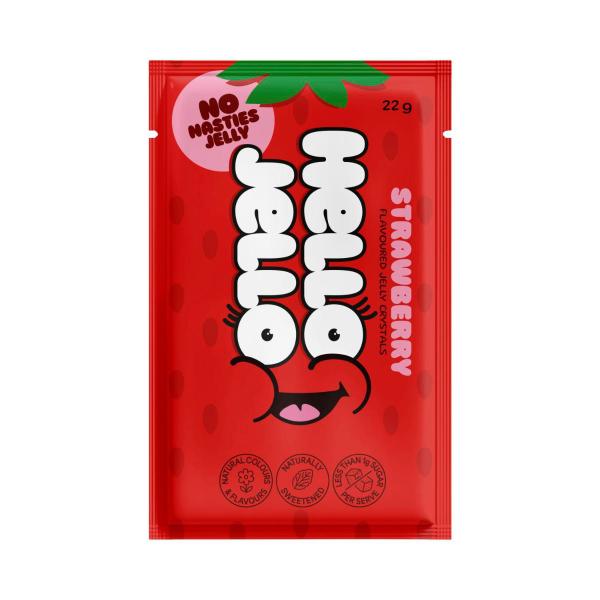 Hello Jello Strawberry Jelly Crystals