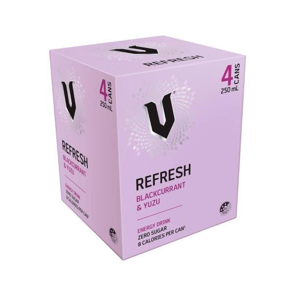 Energy Drink Yuzu Blackcurrent 4x250ml