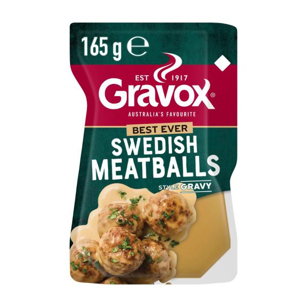 Gravox Best Ever Swedish Meatballs Style Gravy 165g