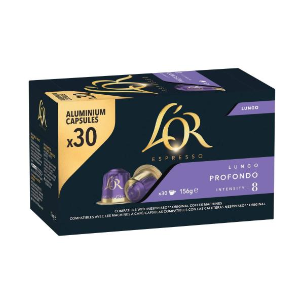 Espresso Lungo Profoundo Intensity 8 Coffee Capsules