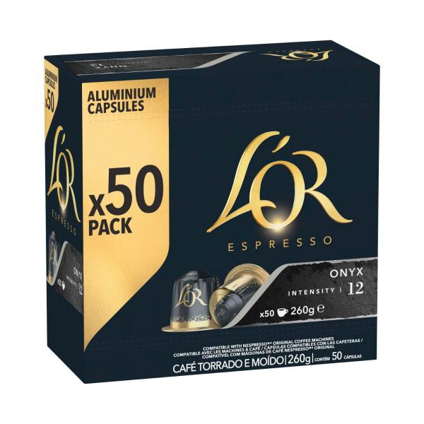 Espresso Onyx Intensity 12 Coffee Capsules