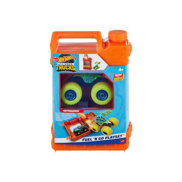 Monster Trucks Fuel N' Go Playset