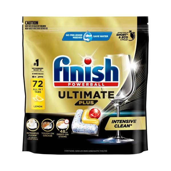 Ultimate Plus Lemon Sparkle Dish Tabs