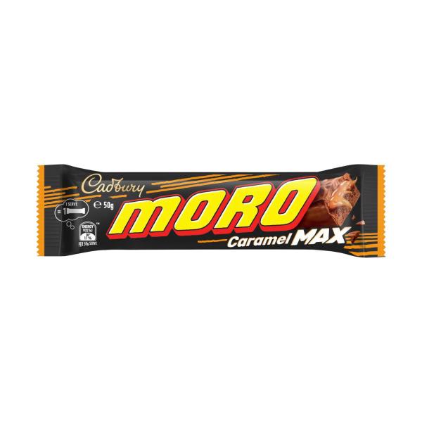 Cadbury Moro Caramel Max Milk Chocolate Bar | 50g – Coles