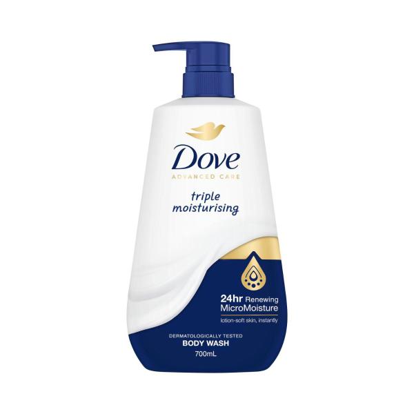 Dove Advance Body Wash Triple Moist 700 mL product image