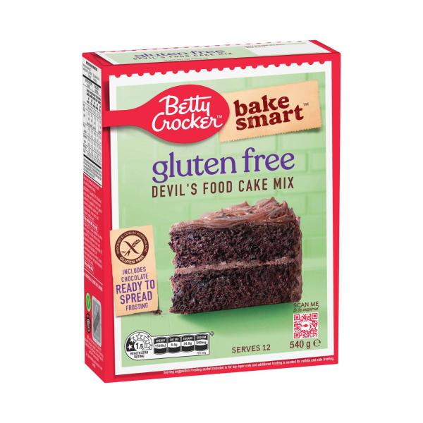 Bake Smart Cake Mix Gluten Free Devils Food
