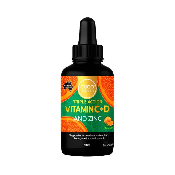 Triple Action Vitamin C D & Zinc