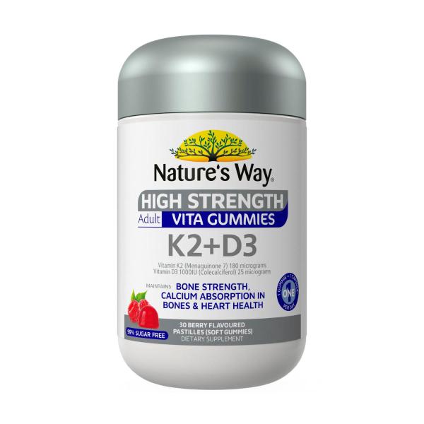 High Strength Gummies Vitamin D3+k2