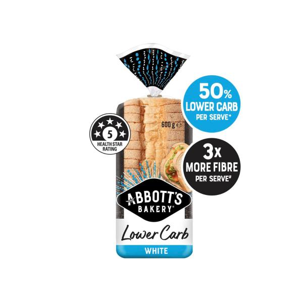 Lower Carb White Bread