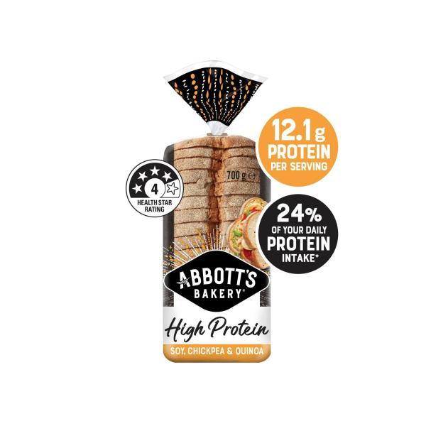 High Protein Soy Chickpea And Quinoa Bread