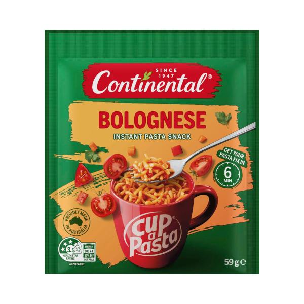 Continental Cup A Pasta Bolognese | 59g – Coles