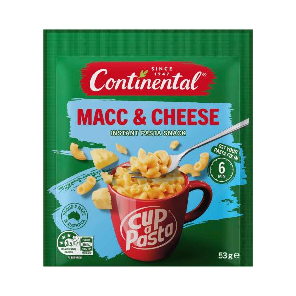 Continental Cup A Pasta Macaroni & Cheese 53g product image