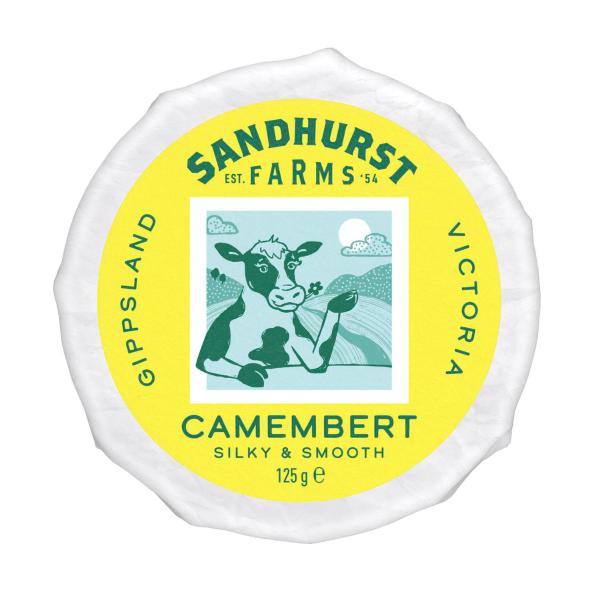 Sandhurst Farms Camembert 125g product image