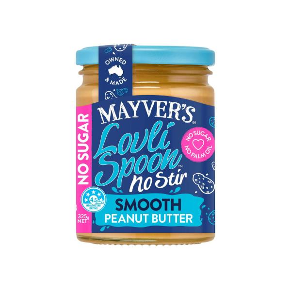 Lovli Spoon No Sugar No Stir Smooth Peanut Butter