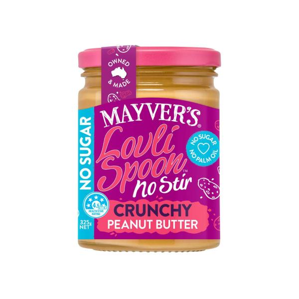 Lovli Spoon No Sugar No Stir Crunchy Peanut Butter