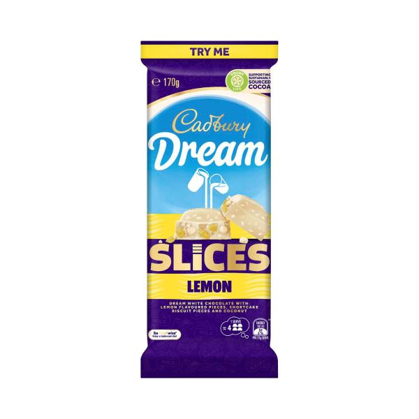 Dream Lemon Slice Block Chocolate