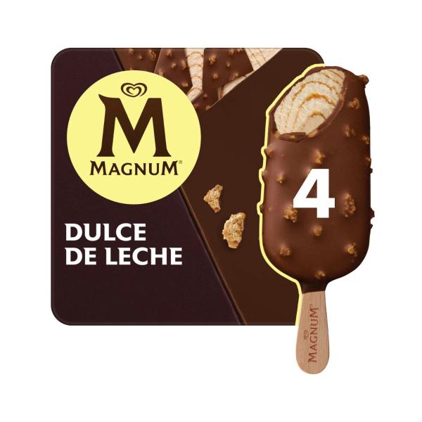 Magnum Dulce De Leche Ice Cream Sticks 4 Pack