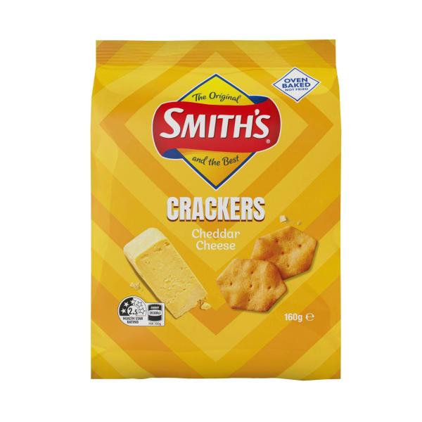 Smith's Crackers Cheddar | 160g – Coles