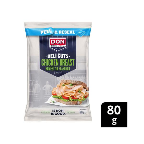 Don Deli Cuts Chicken Breast Homestyle Seasoned 80g product image