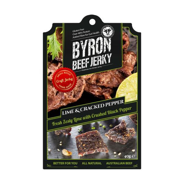 Beef Jerky Lime & Cracked Pepper