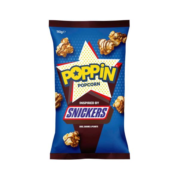 Poppin Popcorn Snickers Flavour | 110g – Coles