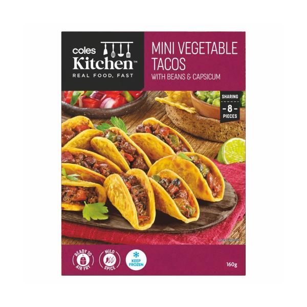 Mini Vegetable Tacos