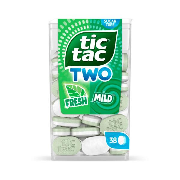 Two Spearmint Sugar Free Mints