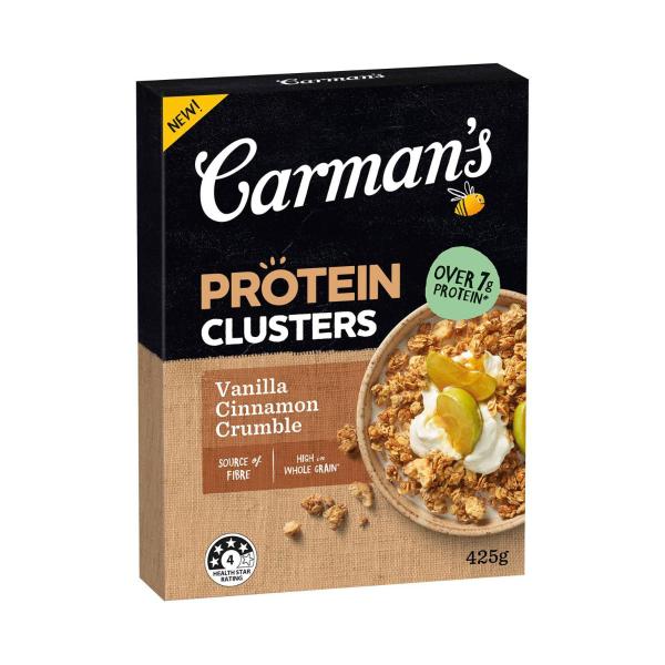 Protein Clusters Vanilla Cinnamon Crumble
