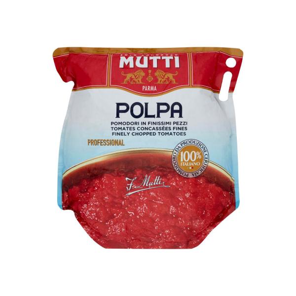 Mutti Polpa Tomatoes Pouch 5Kg product image