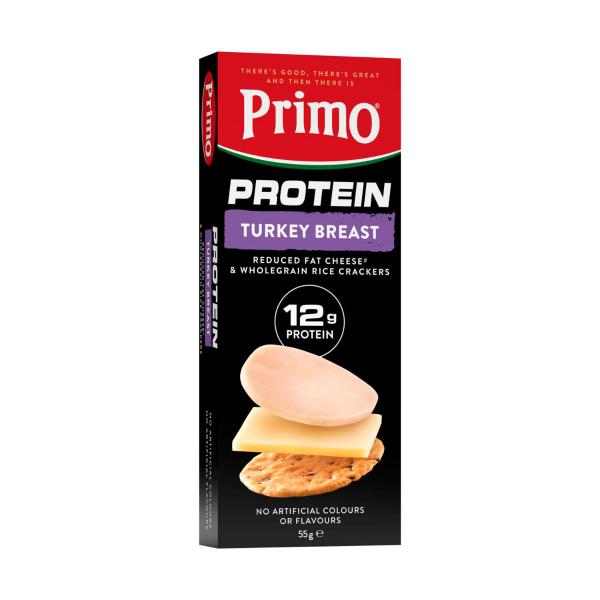 Protein Stackers Turkey Reduced Fat Cheese & Whole Grain Rice Crackers