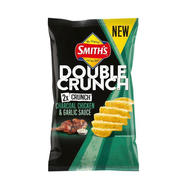 Smith's Double Crunch Chicken Garlic | 150g – Coles