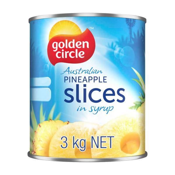 Golden Circle Aussie Pineapple Slices In Syrup 3Kg product image