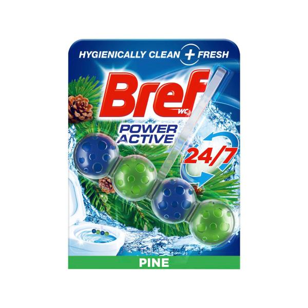 Bref Power Active Rim Block Juicy Pine Toilet Cleaner | 50g – Coles
