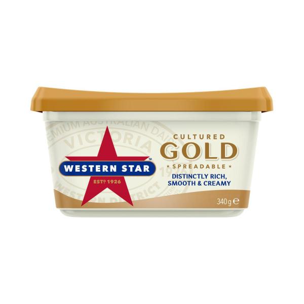 Western Star Gold Cultured Spreadable 340g