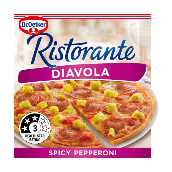 Ristorante Frozen Pizza Diavola Spicy Pepperoni
