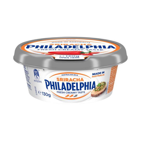 Philadelphia Sriracha Cream Cheese Spread 130g product image