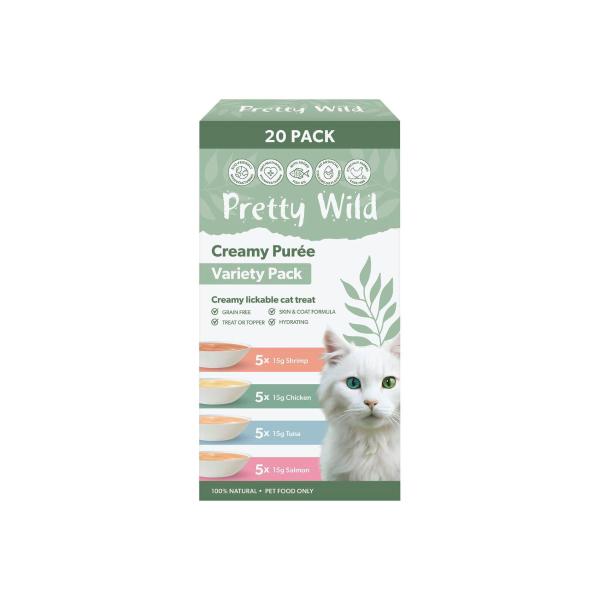 Creamy Puree Cat Treats 20x15g