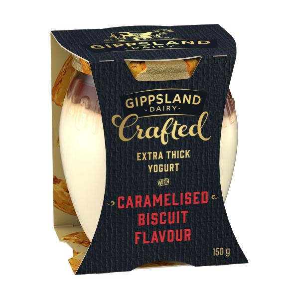Crafted Yogurt Caramelised Biscuits