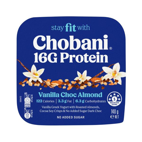16G Flip High Protein Greek Yogurt Vanilla Choc Almond