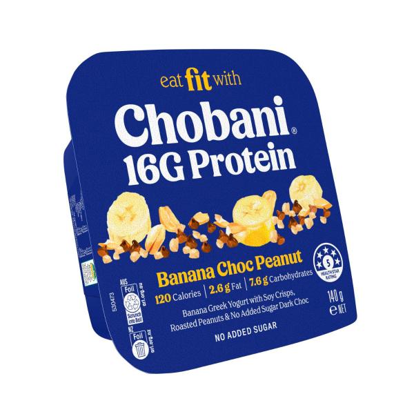 16g Flip High Protein Greek Yogurt Banana Choc Peanut