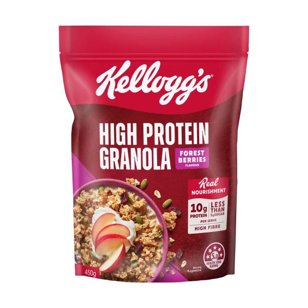 High Protein Granola Forest Berries