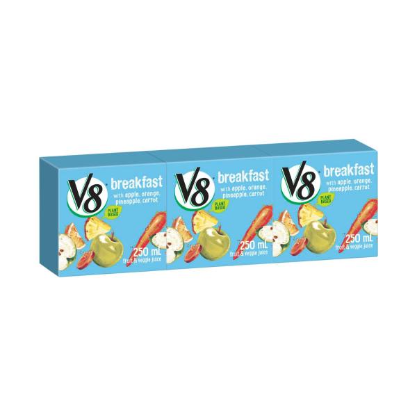 V8 Breakfast Juice 3 Pack
