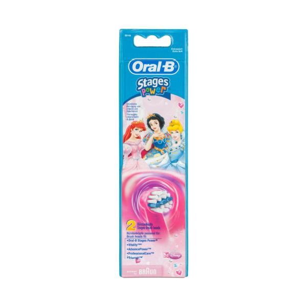 Oral B Kids Spiderman Frozen Electric Toothbrush Replacement Head 2 Pack