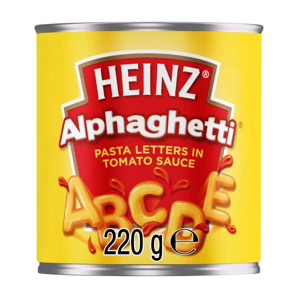 Heinz Spaghetti Alphagetti Pasta in Sauce 220g product image