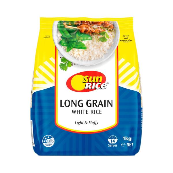 Sunrice Premium Long Grain Rice 1kg product image