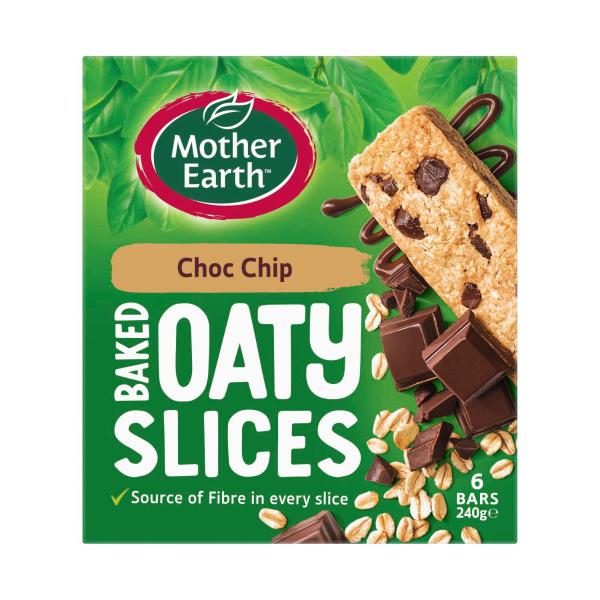 Baked Oaty Slices Chocolate Chip