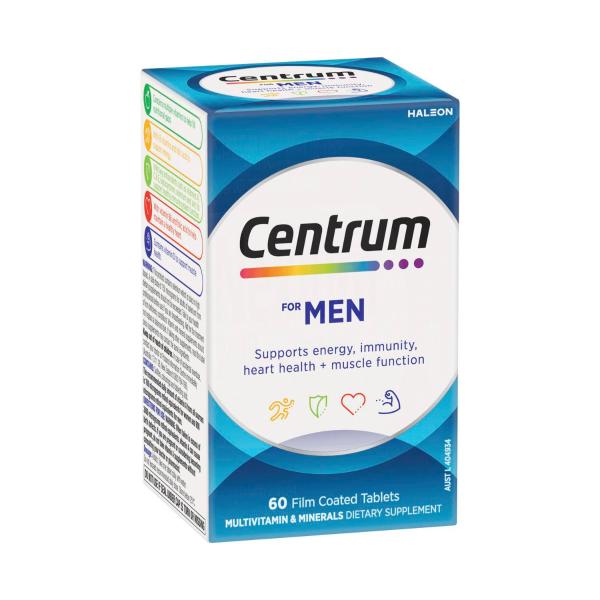 Centrum For Men Multivitamin | 60 Pack – Coles