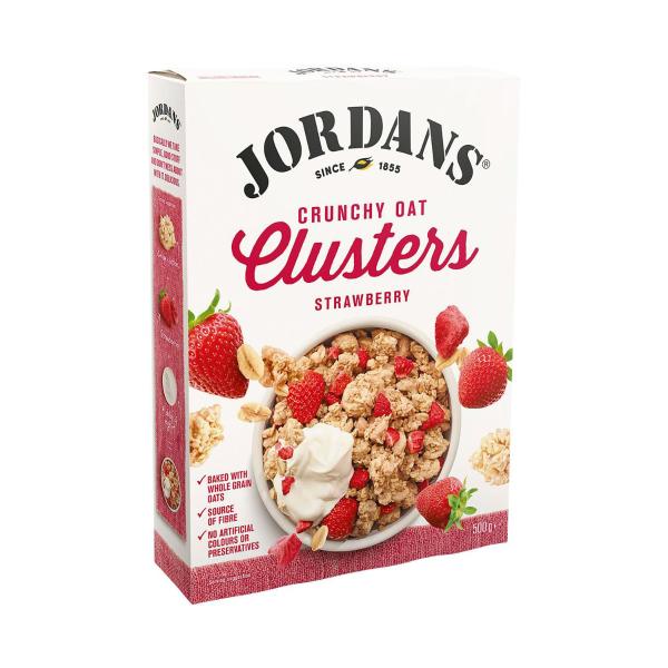 Jordans Crunchy Oat Clusters Strawberry 500g product image