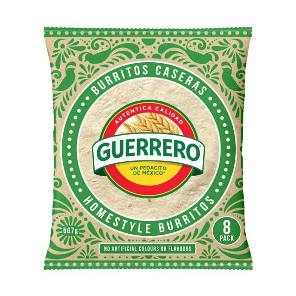Burrito Tortillas 10'' 8 Pack