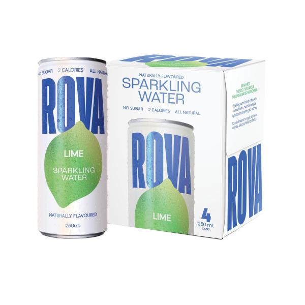 Sparkling Water Lime Cans 250ml